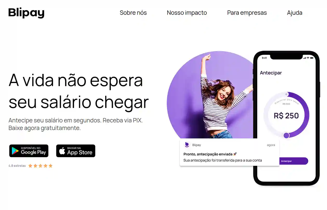Blipay Antecipação de Salário