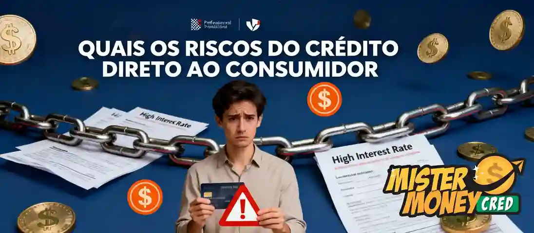Quais os riscos do crédito direto ao consumidor