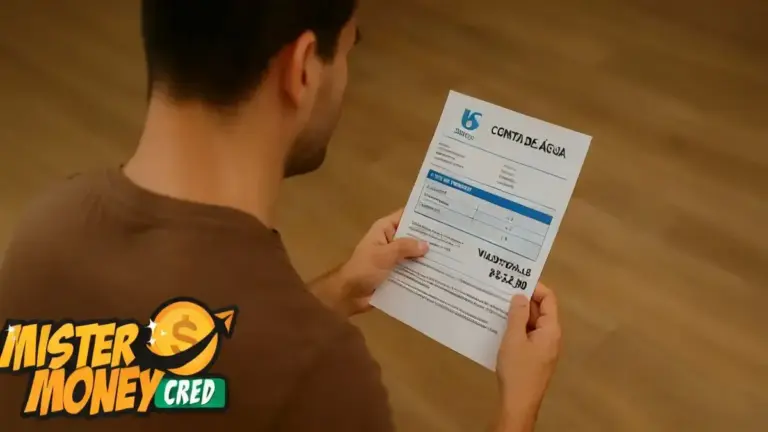 Qual financeira faz empréstimo na conta de água
