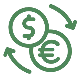 icon currency verde