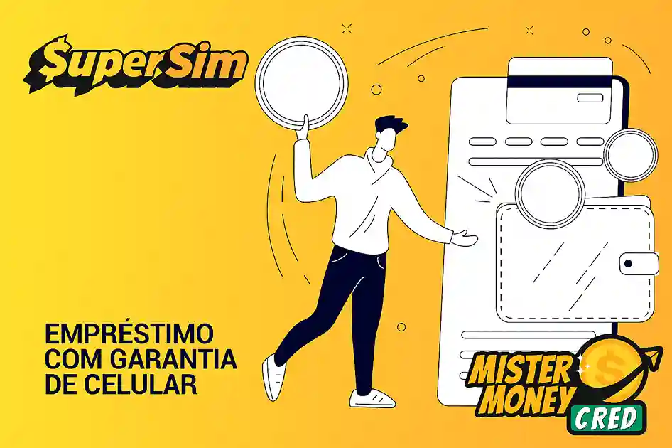A SuperSim oferece empréstimo com garantia de celular
