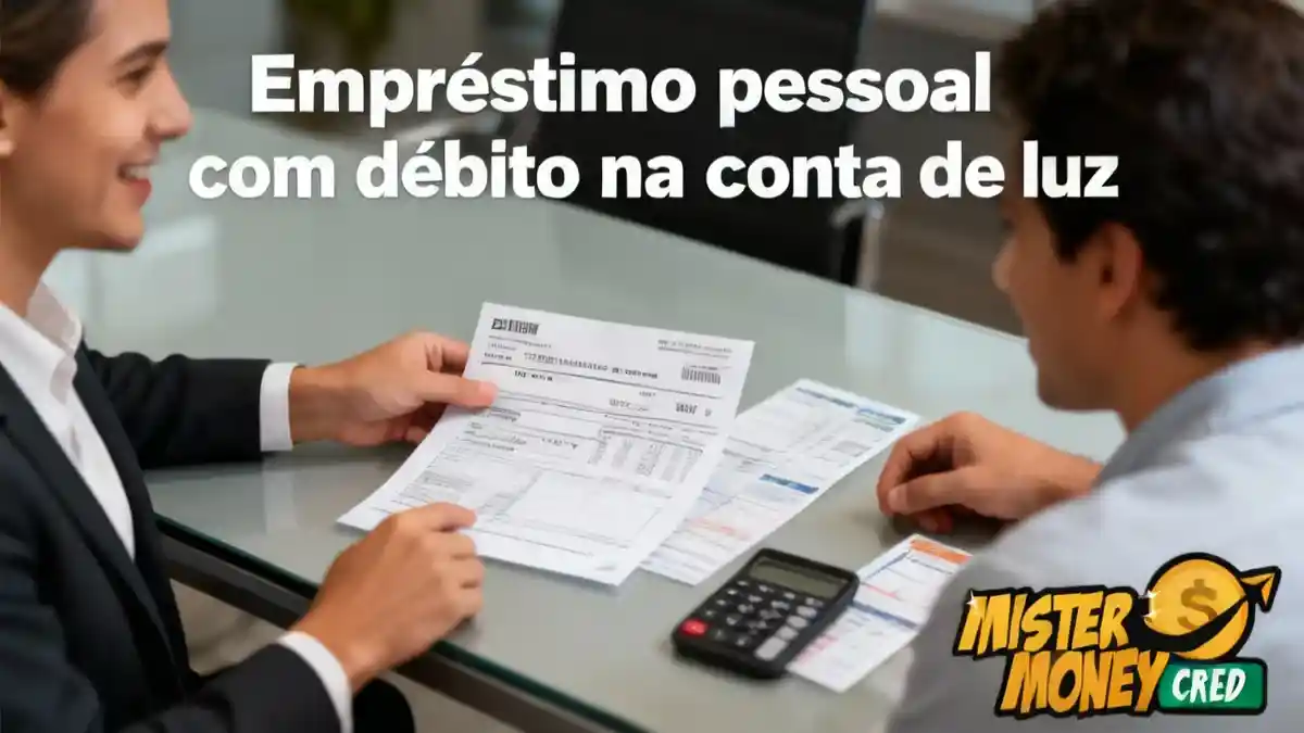 Empréstimo pessoal com débito na conta de luz