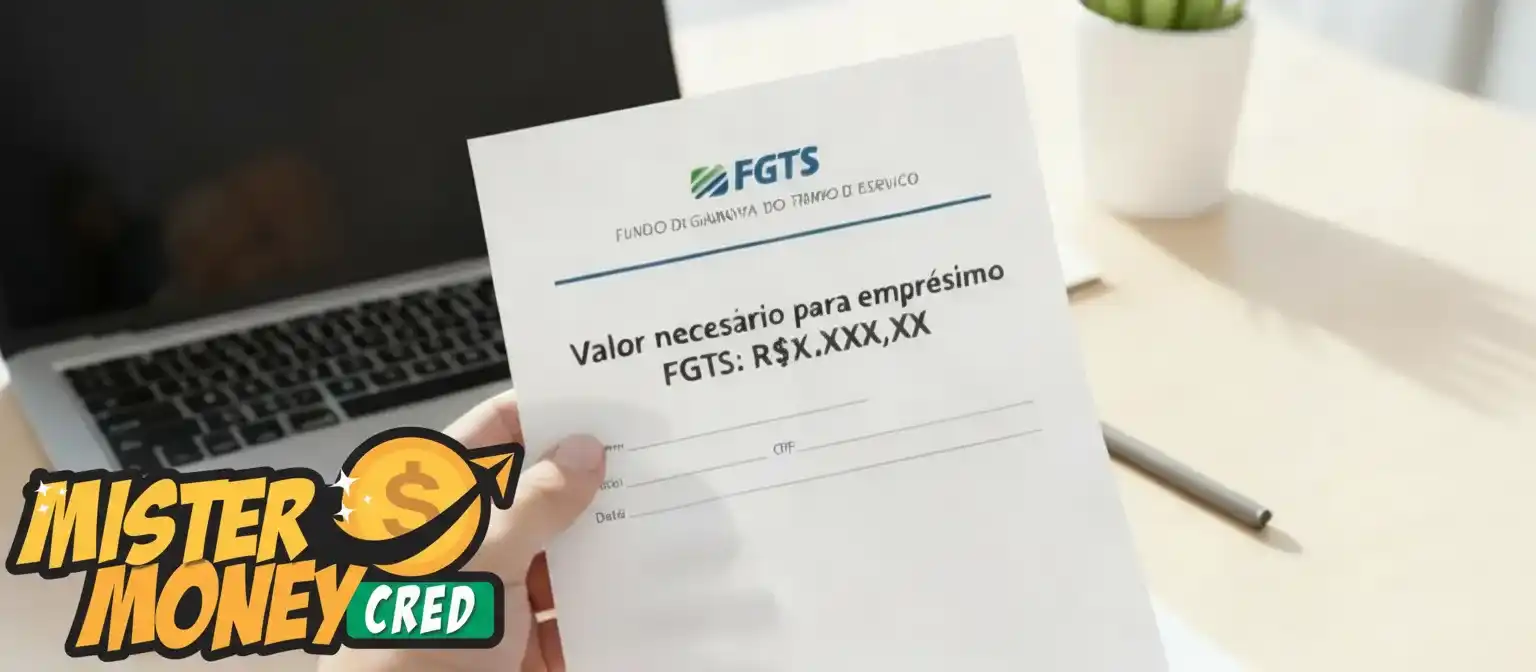 Qual valor preciso ter no FGTS para fazer empréstimo