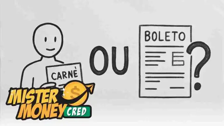 Posso solicitar um empréstimo pessoal no carnê ou boleto