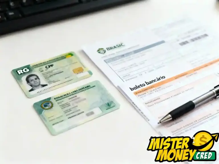 quais documentos para empréstimo no boleto
