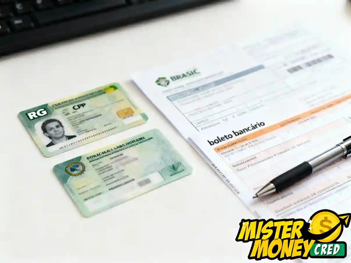 quais documentos para empréstimo no boleto