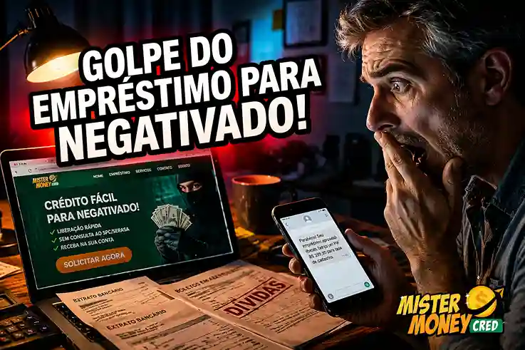 Golpe do Empréstimo para Negativado
