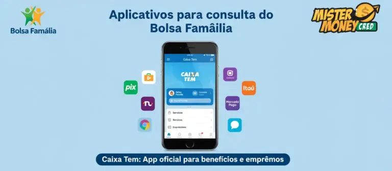 Qual aplicativo faz empréstimo do Bolsa Família